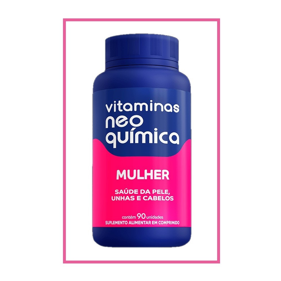 Vitaminas Mulher Suplemento Alimentar 90 Cmp - Neo Química