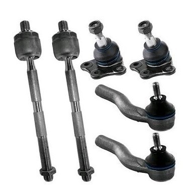 Kit Pivô Terminal Axial Direção Palio Weekend 2000 A 2017
