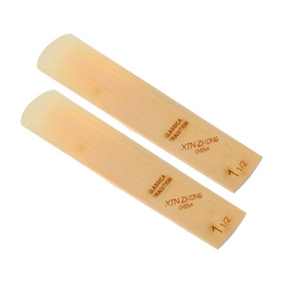 Kit 2un Palhetas Sax Alto Dureza 1.5 Bambu Natural Estudos em Oferta na Shopee