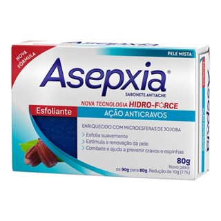 ASEPXIA SABONETE ESFOLIANTE COM 80G em Oferta na Shopee