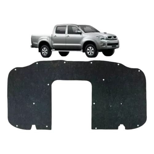 Manta Forro de Capô Termo Isolante Acústica Revestida da Hilux 2005 2006 2007 2008 2009 2010 2011