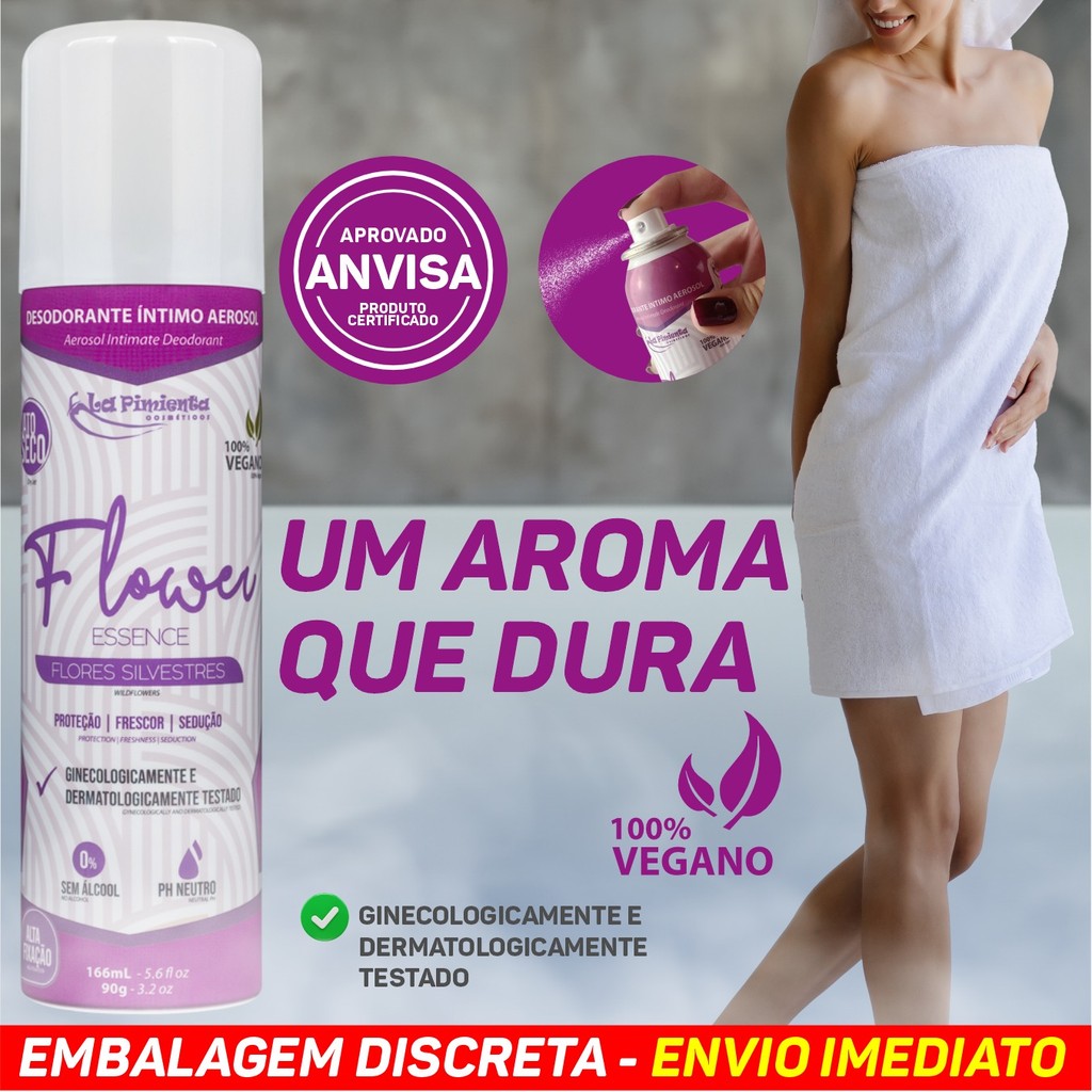 DESODORANTE ÍNTIMO ESSENCE: PARA QUEM AMA CUIDAR DE SI MESMA