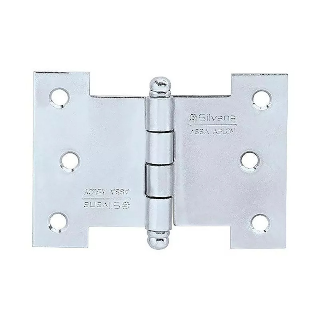 Dobradiça Palmela 840 3.1/2" Zincado Cartela com 2 Unidades Silvana - Home & Living