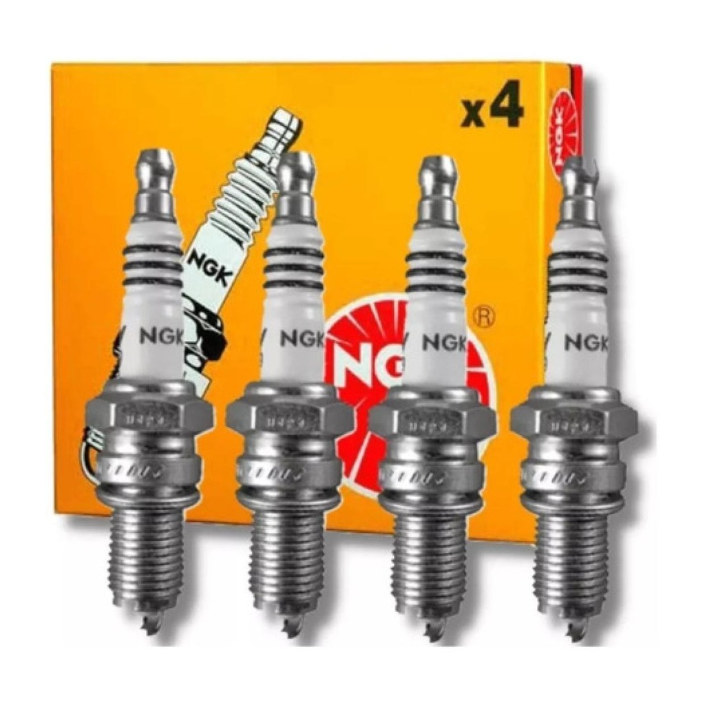04 Velas De Ignição Ngk Ford Verona 1.8 Ap Até 1991