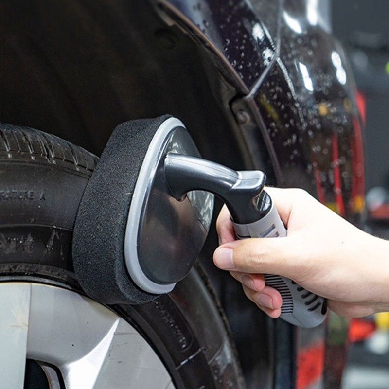 Estone Escova Polimento Esponjas Limpeza Pneus Pneu Reutilizável Escovas Carro Brilho S