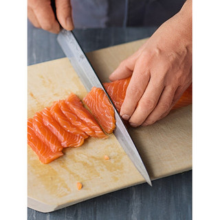Faca Peixe Sushi Sashimi Yanagiba Cozinha Oriental Tipo Japonesa Salmão