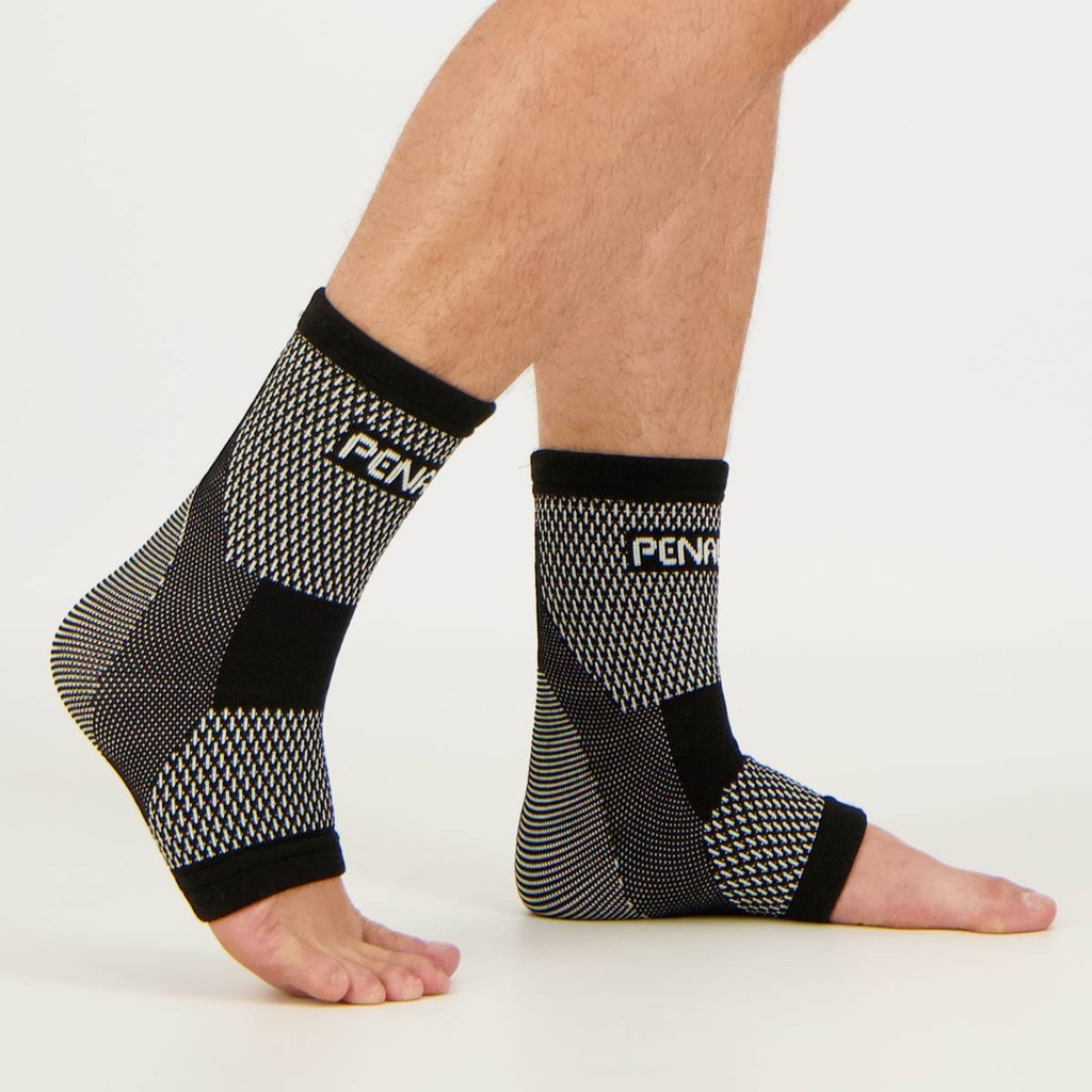 Tornozeleira Penalty Elástica Knit Preta