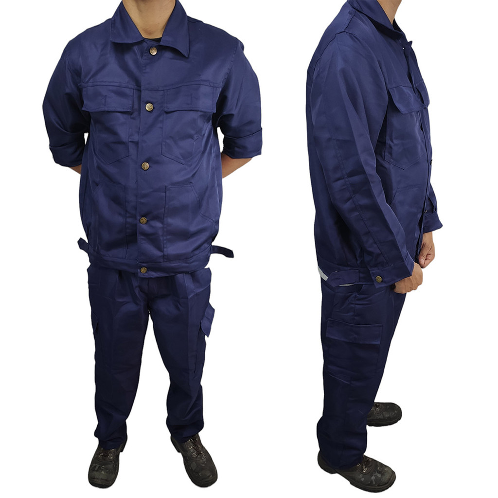 Conjunto Uniforme EPI Segurança Profissional Obra Mecanico Eletricista Operario Serviço Construçao Trabalho