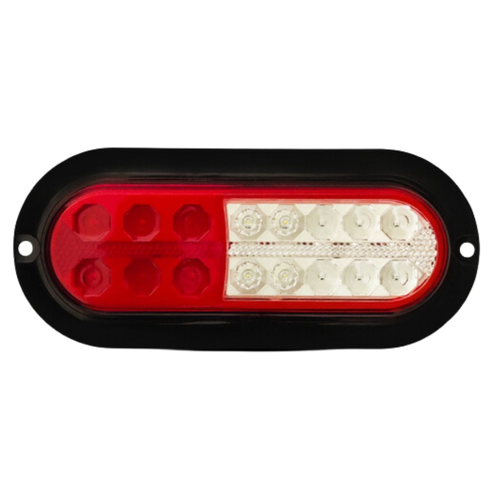 Lanterna Traseira LED para Carretinha / Reboque Marte com Ré 12V 24V - Prova d'Água em Oferta na Shopee