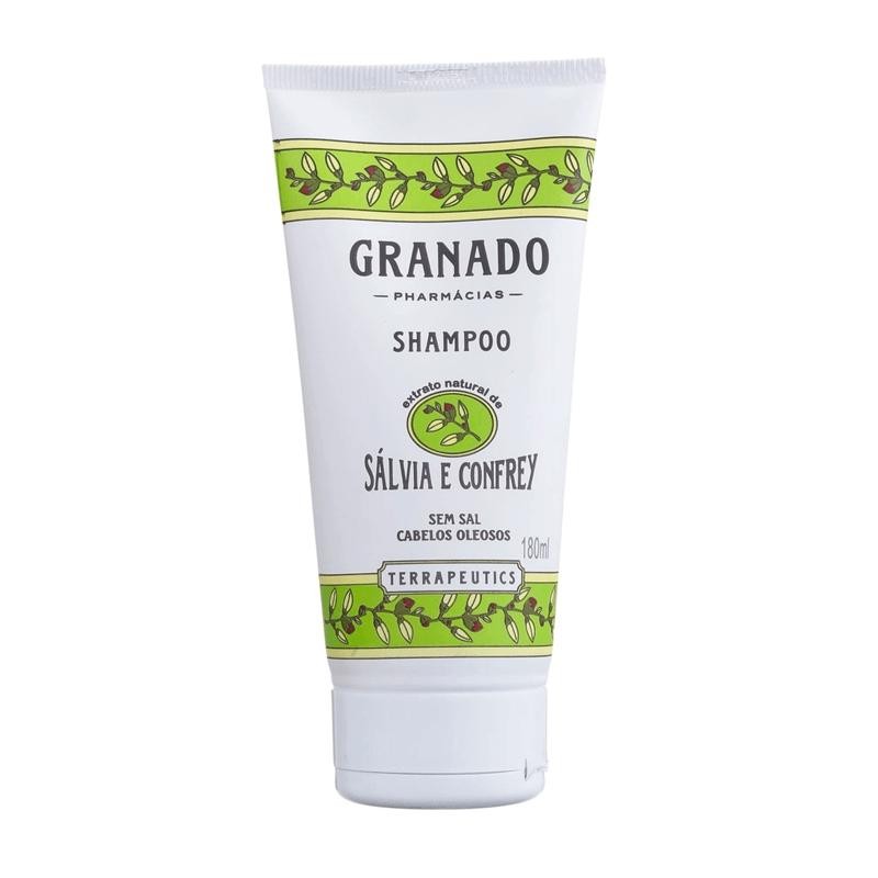 Shampoo Granado Sálvia e Confrey 180ml em Oferta na Shopee