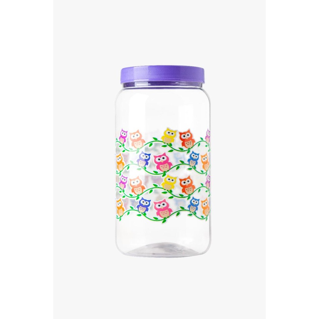 POTE PLÁSTICO QPOTS CORUJA 1500ML