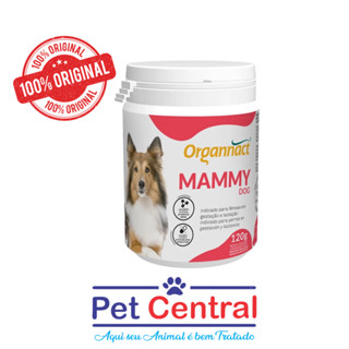 Mammy Dog 120g Suplemento Vitamínico Fêmea Prenhe Organnact em Oferta na Shopee