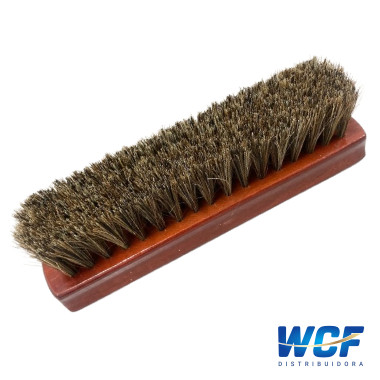 ESCOVA MACIA PARA LIMPEZA DE COURO CRINA DE CAVALO VILUSTRO em Oferta na Shopee