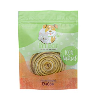 Mordedor Pet Para Cães Natural Couro Bovino Desidratado PetBem Discão - 1un em Oferta na Shopee