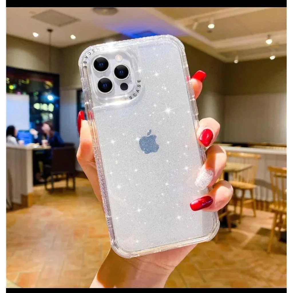 Capa CASE CAPIANHA Anti impacto colorida Com Glitter A03CORE A05 A05S A06 A10 A12 A13 4G A14 A15 A16 - detalhe