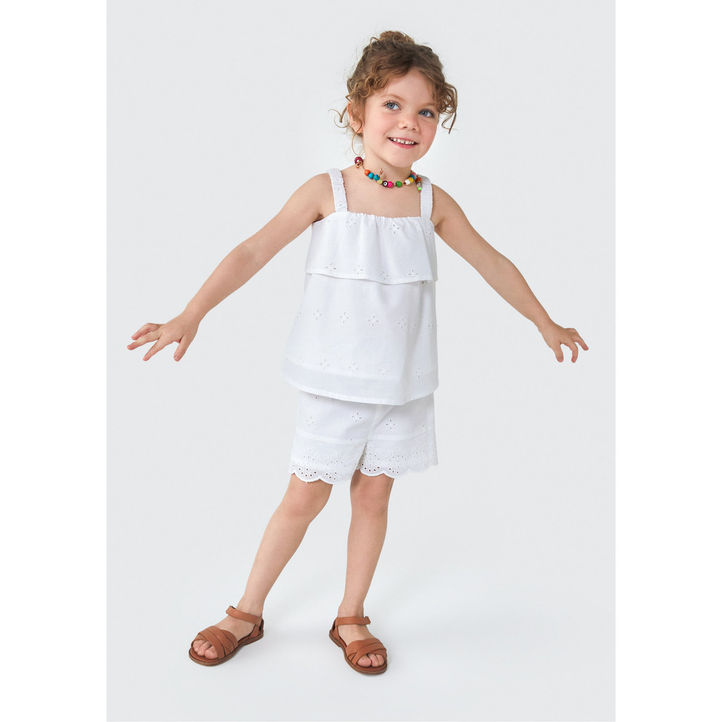 Shorts Infantil Menina Toddler Hering Kids
