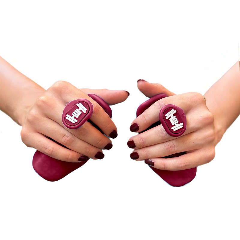 Hand Grip de Pegada P/ Fitness Exclusivo Limitado Top Vermelho