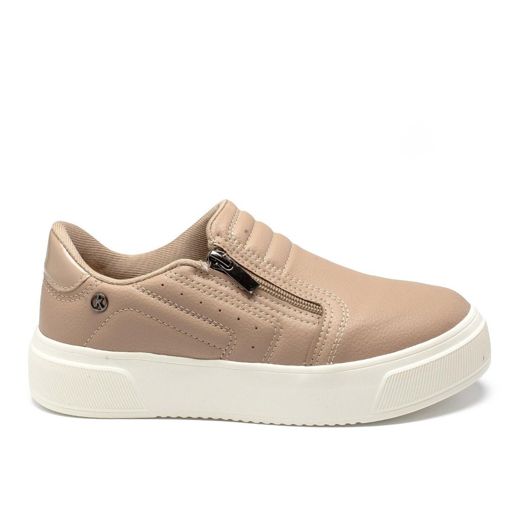 Tênis Kolosh Casual Flatform Claro Feminino C3558 em Oferta na Shopee