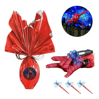 Kit Ovo De Páscoa Infantil Brinquedo Do Homem Aranha 250g em Oferta na Shopee