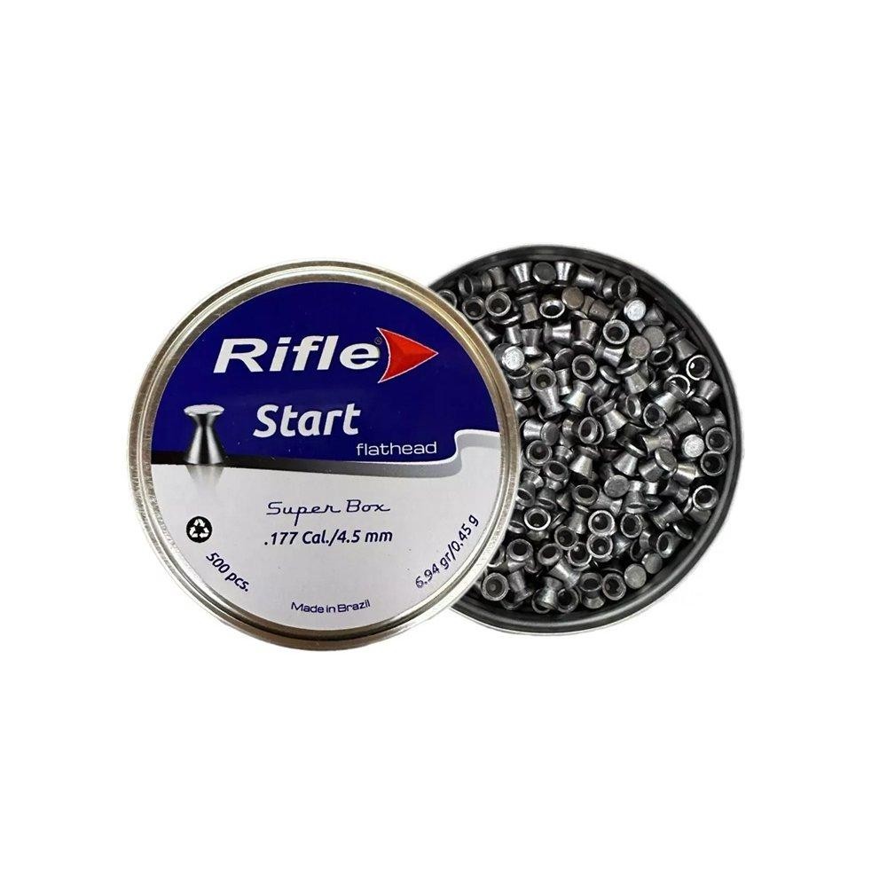 Chumbinho Rifle Start Flathead SB 4.5 500un Rifle Ammunition