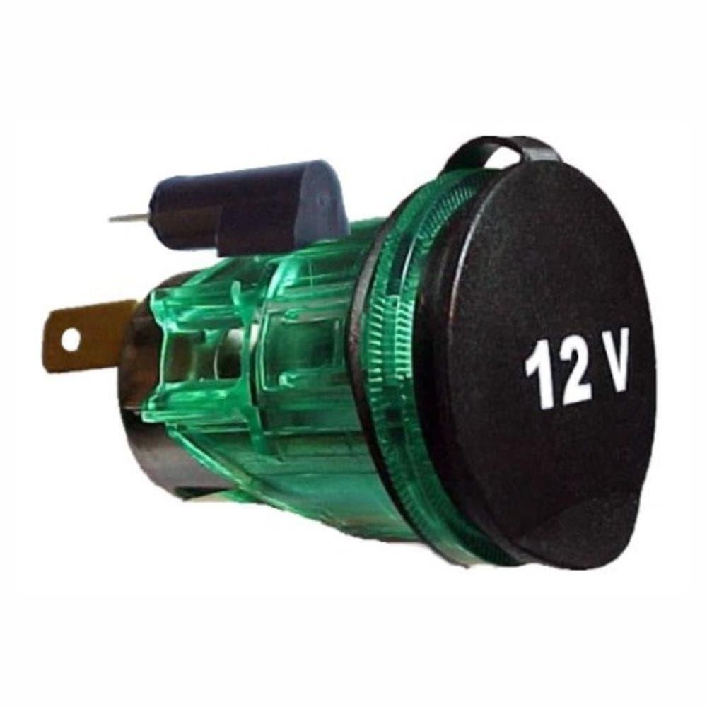 Tomada para Alimentação Universal - 12V - DNI 0582 em Oferta na Shopee