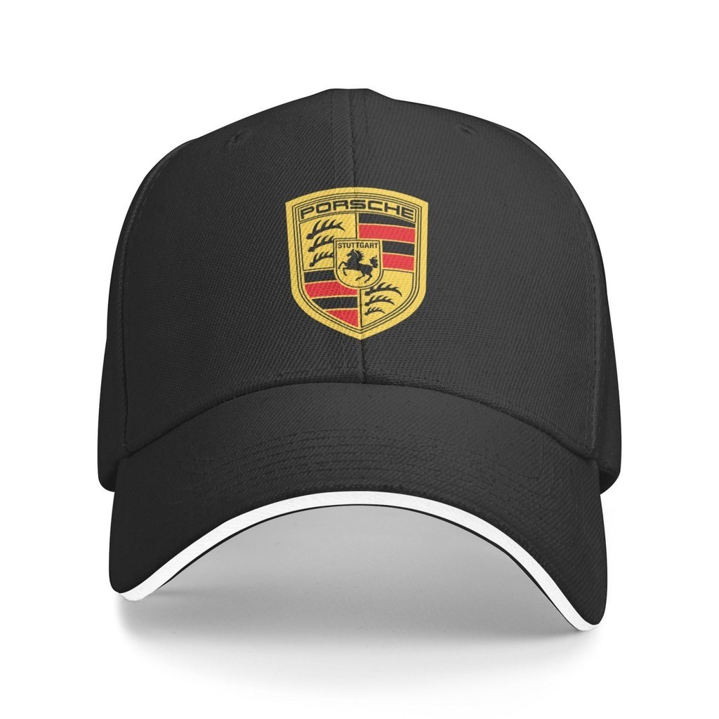 Logotipo Porsche Homens Mulheres Boné De Baseball Adulto Ajustável Personalizado Mola De Chapéu Snapback