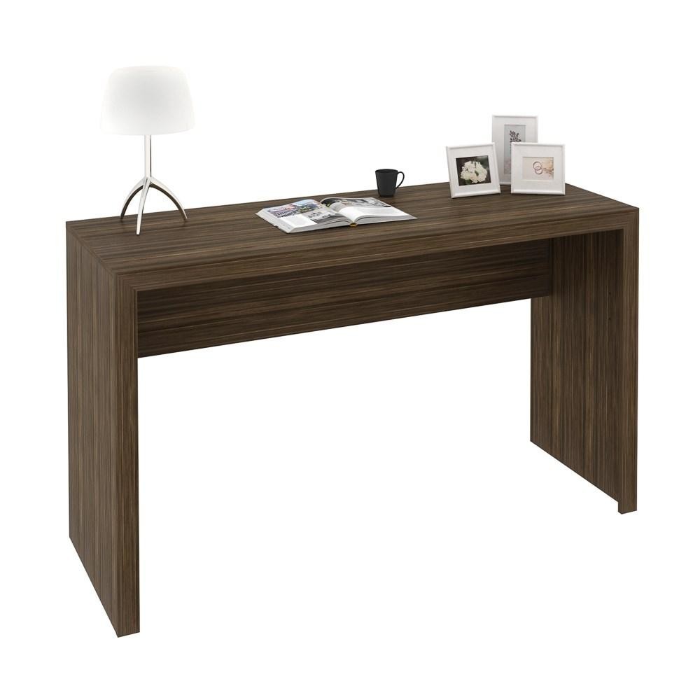 Mesa Para Computador Escrivaninha ME4135 Nogal - Tecno Mobili