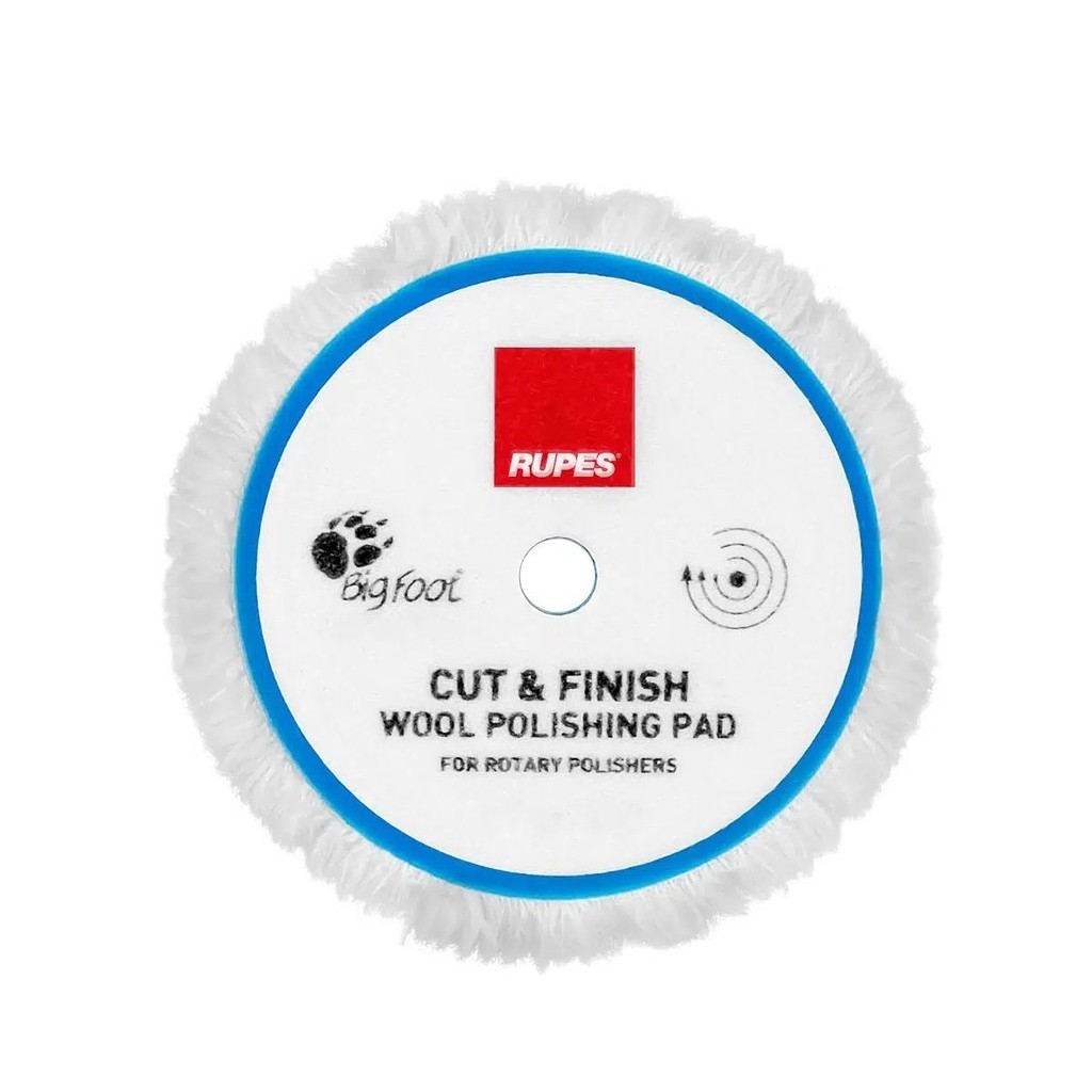 Boina Lã Rotativa Corte azul CUT & FINISH 5 polegadas Rupes