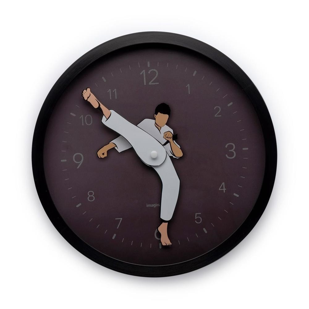 Relogio de parede karate - Imaginarium em Oferta na Shopee