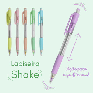 Lapiseira Shake Tons Pastel 0.7 - Leo e Leo | escolar | fofo | agitar | grafite | estudo | papelaria em Oferta na Shopee