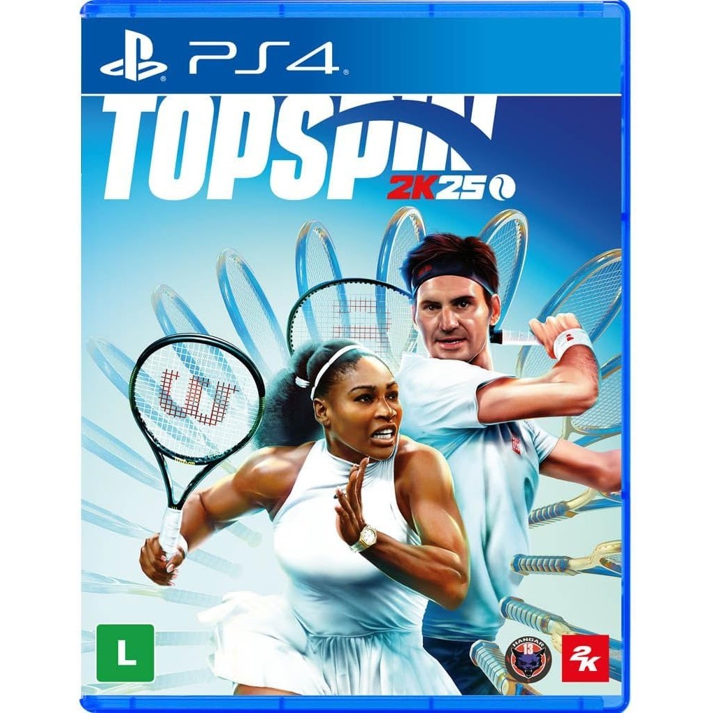 TopSpin 2K25 PS4 BR Midia Fisica