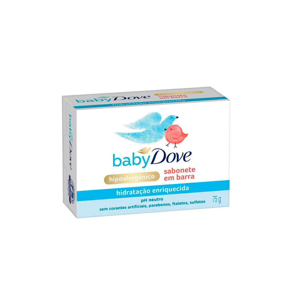 Dove Baby Sabonete em Barra Hidratação Enriquecida - 75g