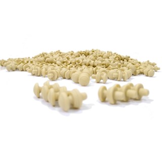 Puxador Pitão Coxinho Fundo Bandeja Gaiola Pássaros 100un Marfim PADRAO em Oferta na Shopee