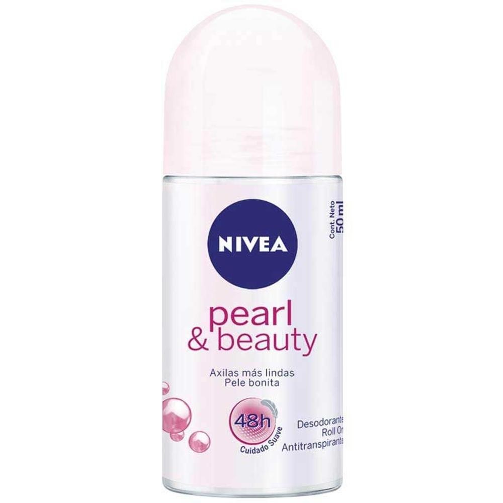 Desodorante Roll On Nivea Pearl Beauty 50ml em Oferta na Shopee
