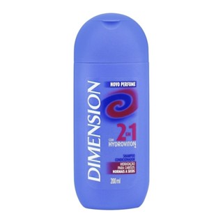 Shampoo Dimension Hidratacao 2 em 1 Cabelos Secos 200ml em Oferta na Shopee