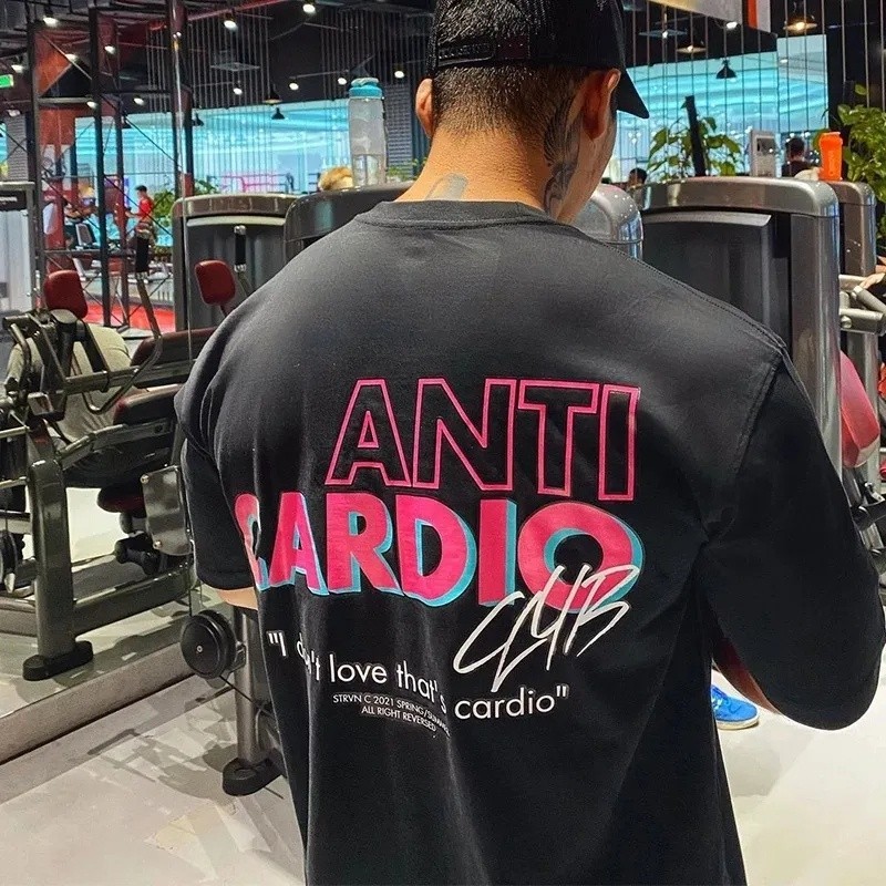 Camiseta Treino Oversized  Larga Bodybuilder Musculação  Academia Betrês