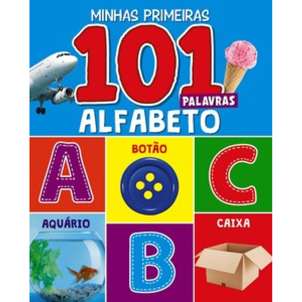 MINHAS PRIMEIRAS 101 PALAVRAS   ALFABETO em Oferta na Shopee