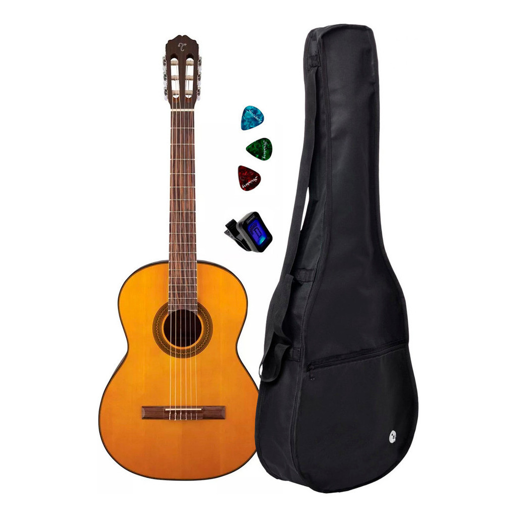 Violão Acústico Takamine Gc1 Nylon Clássico Capa + Afinador