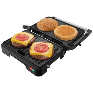 Grill Mondial PG-01-180   | 1000W, Revestimento Antiaderente, Preto/Inox
