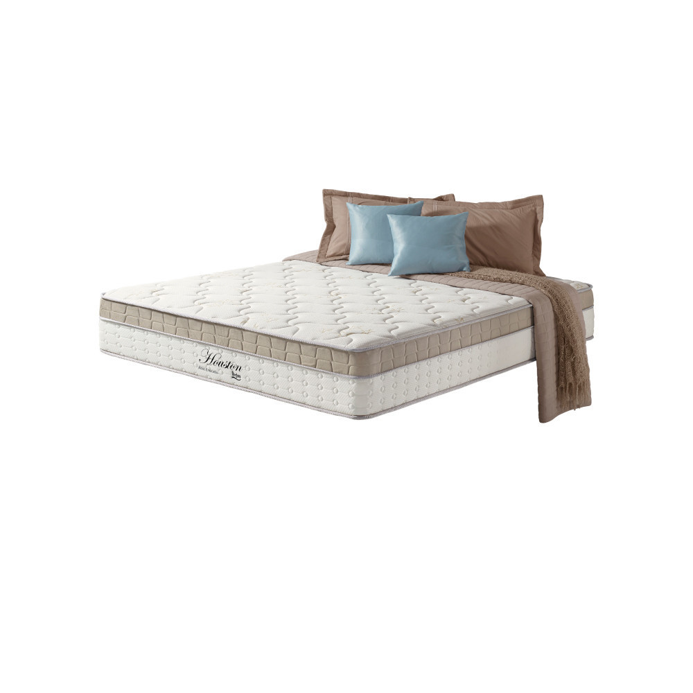 Colchão King Houston Molas Ensacadas Pillow In 193x203x28cm - Home & Living