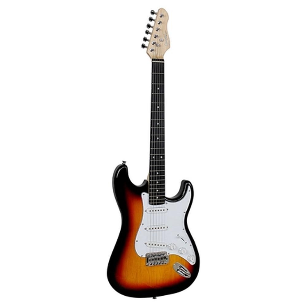 GUITARRA GIANNINI STRATO 3 SINGLES G100-3TS/WH ESCUDO WH GGX-1S-3TS/WH
