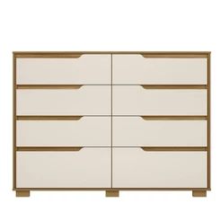 Comoda Georgia Quarto com 8 Gavetas