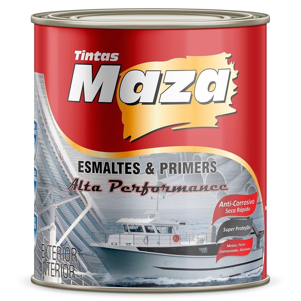 Tinta Alta Temperatura 600° Alumínio 900ml - MAZA em Oferta na Shopee