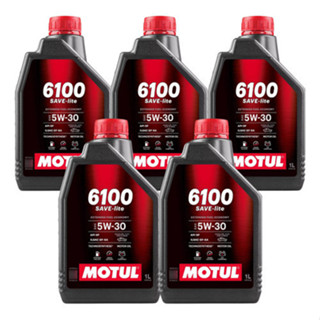 KIT MOTUL 6100 SAVE-LITE 5W-30 5 LITROS em Oferta na Shopee