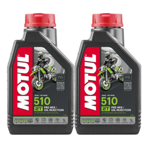 KIT MOTUL 510 2T 2 LITROS