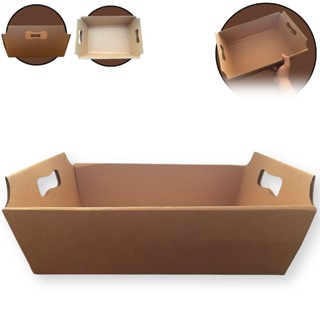 Cesta De Papelão Grande Cores - 39x33x14cm - 01 Unid em Oferta na Shopee
