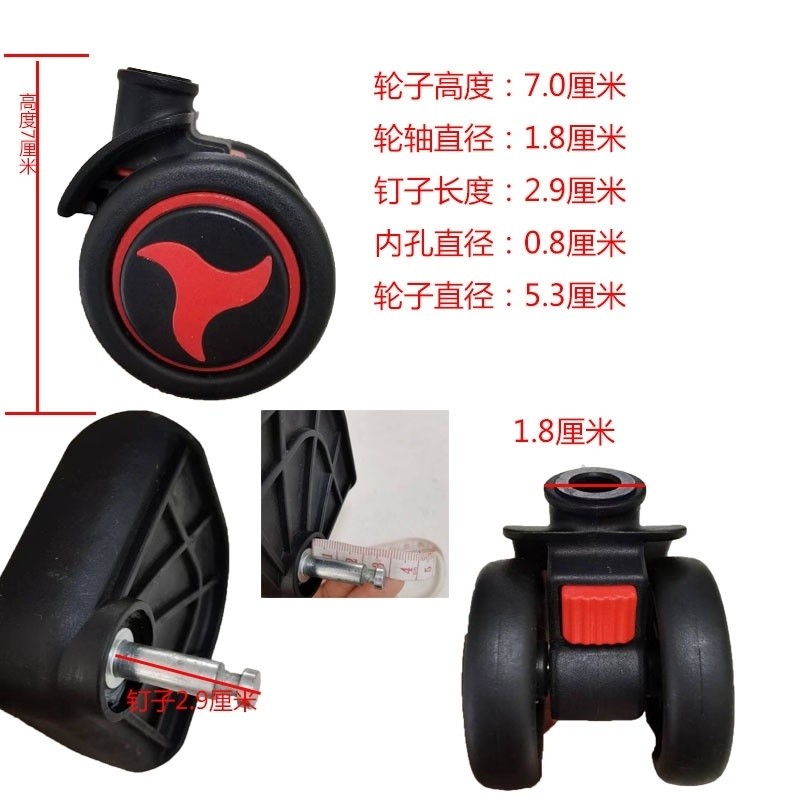 Mala de Viagem com Rodas de Rolamento, Mala de Trolley com Rodas Destacáveis, Mala de Mão com Fechadura de Senha, Repara