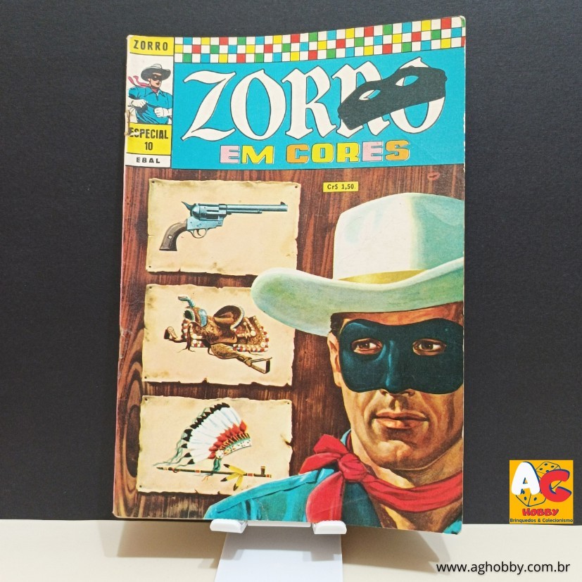 Zorro N° 10 / Especial em Cores - EBAL (1972)