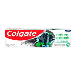 Creme Dental Colgate Natural Extracts Purificante 90g em Oferta na Shopee