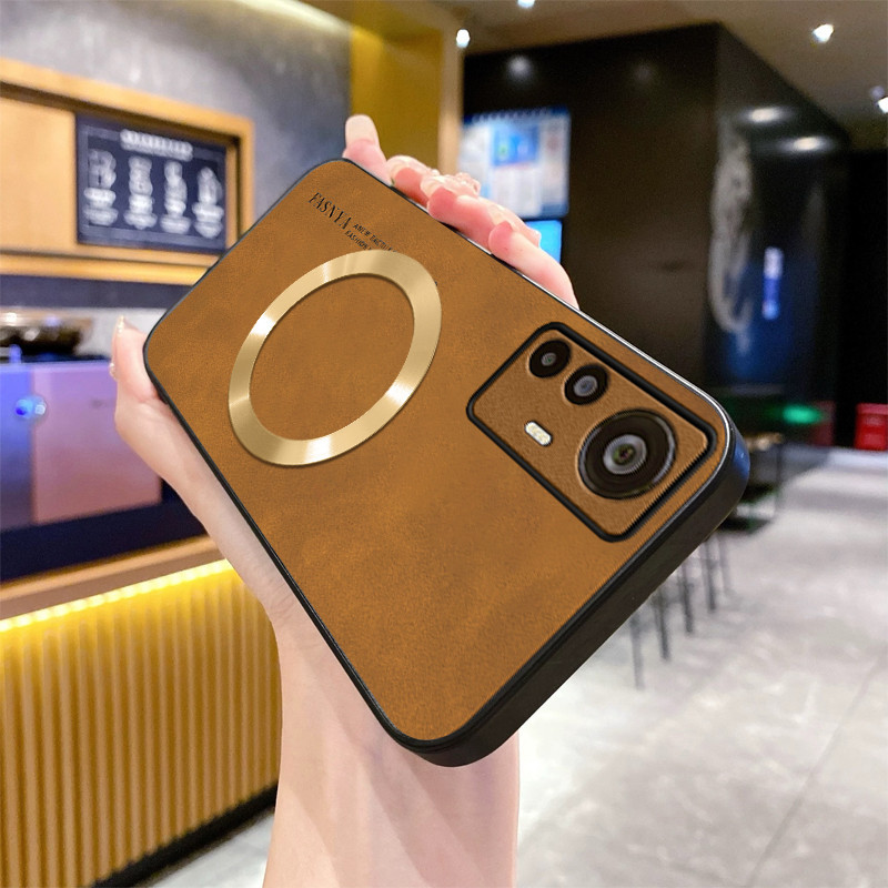 Invólucro Redmi note 12s Capa De Telefone À Prova De Choque Com Bordas Macias E Antiderrapantes Anel De Sucção Magnética em Oferta na Shopee